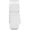 Ekena Millwork Redmond Architectural Grade PVC Gable Bracket, 60"W x 10"H x 4"D x 4"F, 4/12 Pitch GBP060X10X0404RED00 - alternate 2